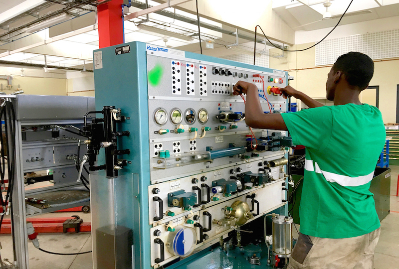 Maintenance des équipements industriels